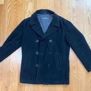 Kenneth Cole Reaction Pea Coat Size Small